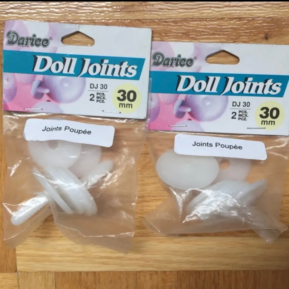 FWP - Darice Doll Joints 30mm - BNIB